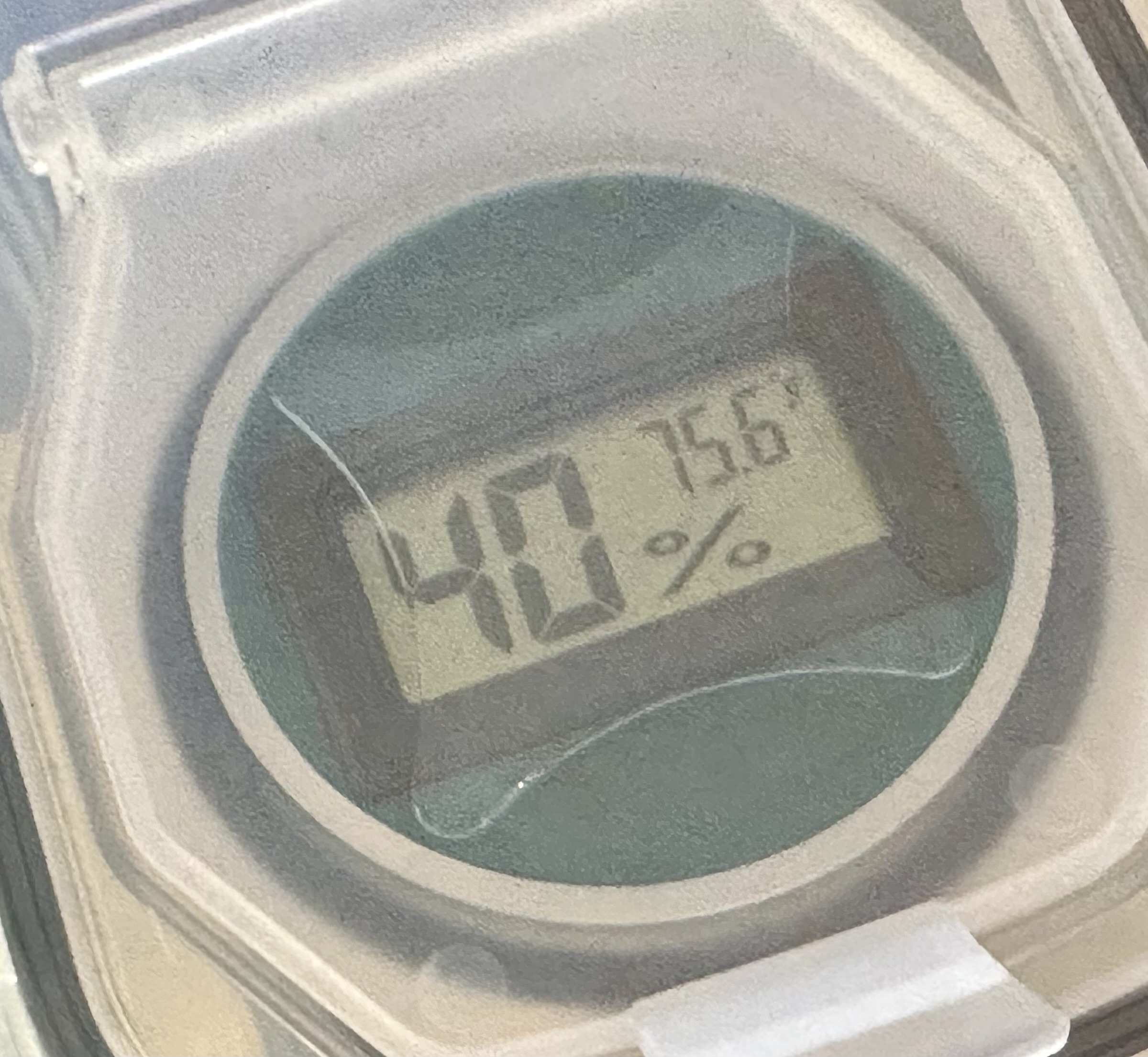 Chèn Ẩm Kế Tasogen cho Hộp Praki 4L - Mỏng & Tháo Rời