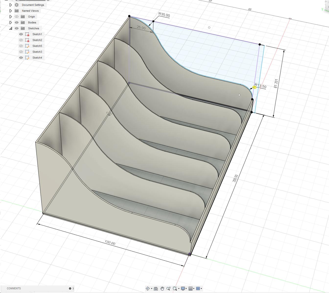 Kệ đựng túi đựng gia vị nhà bếp