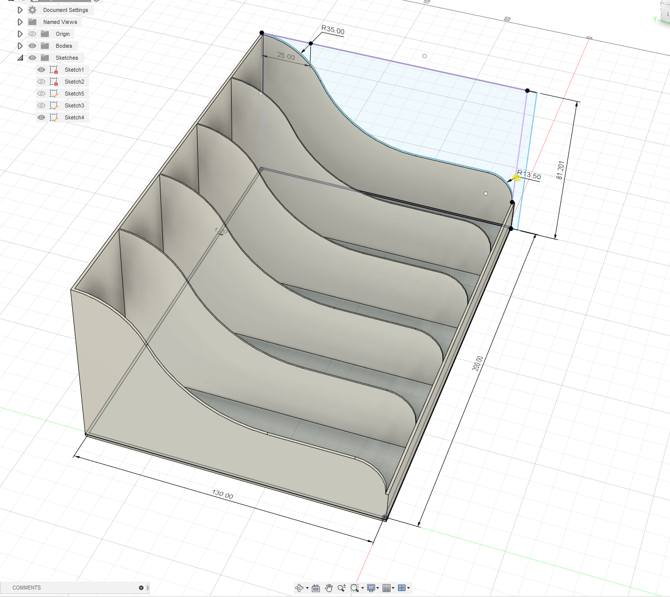 Kệ đựng túi đựng gia vị nhà bếp