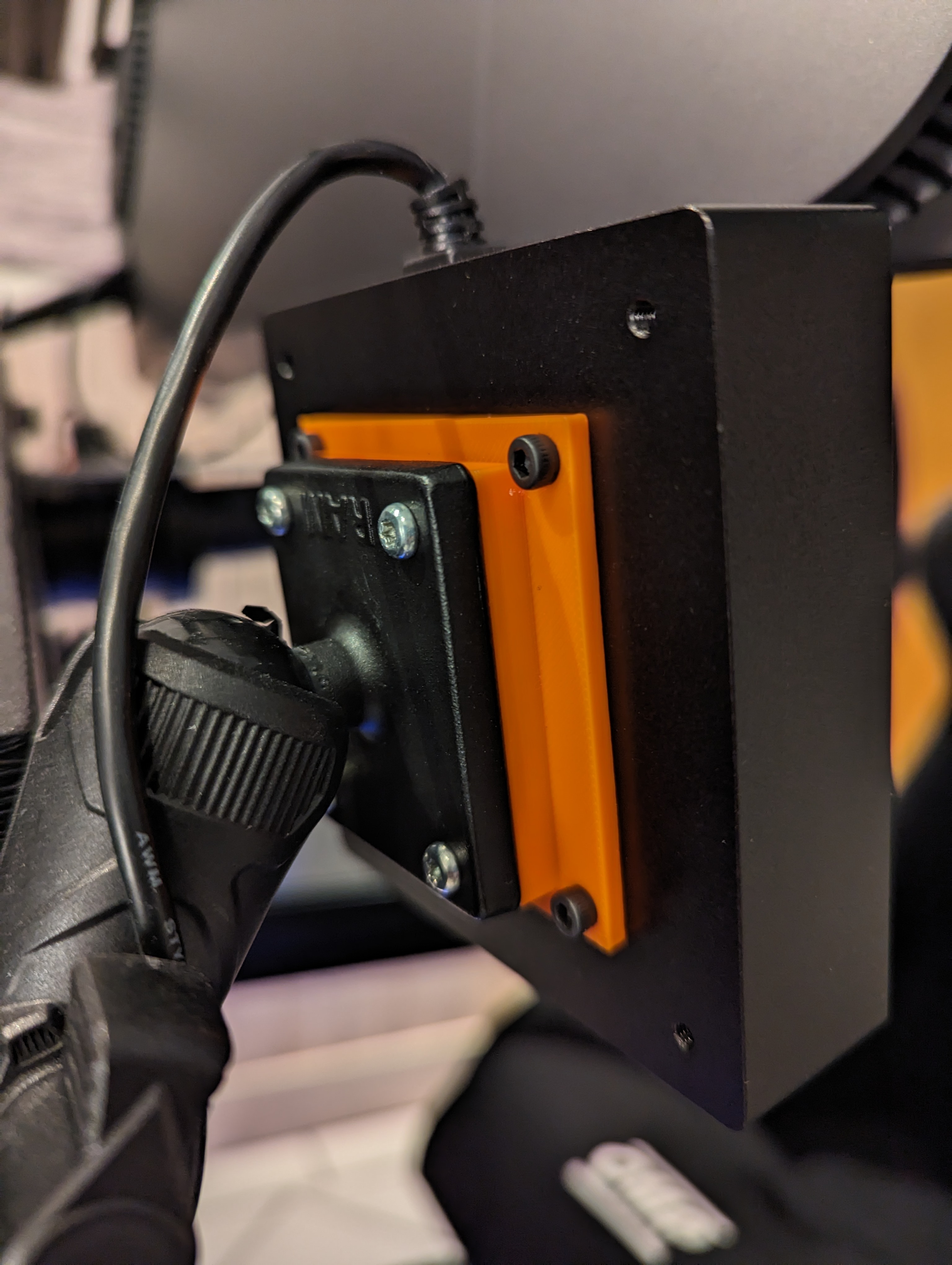 Adapter RAM Ball với AMPS Plate sang Tấm VESA 50x50 mm