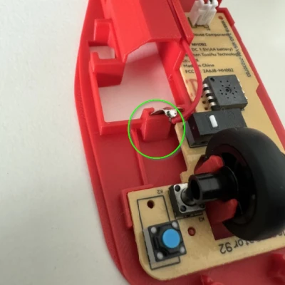 Hộp Lò Xo Pin Cải Tiến Cho Chuột Không Dây Bambu Lab