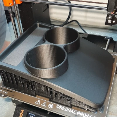 Giá đỡ cốc Jumper Ducato Lắp Bảng Điều Khiển Kèm Khay Đựng