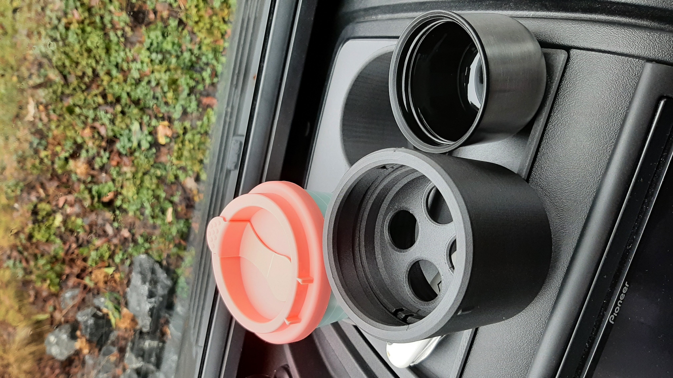 Giá đỡ cốc Jumper Ducato Lắp Bảng Điều Khiển Kèm Khay Đựng