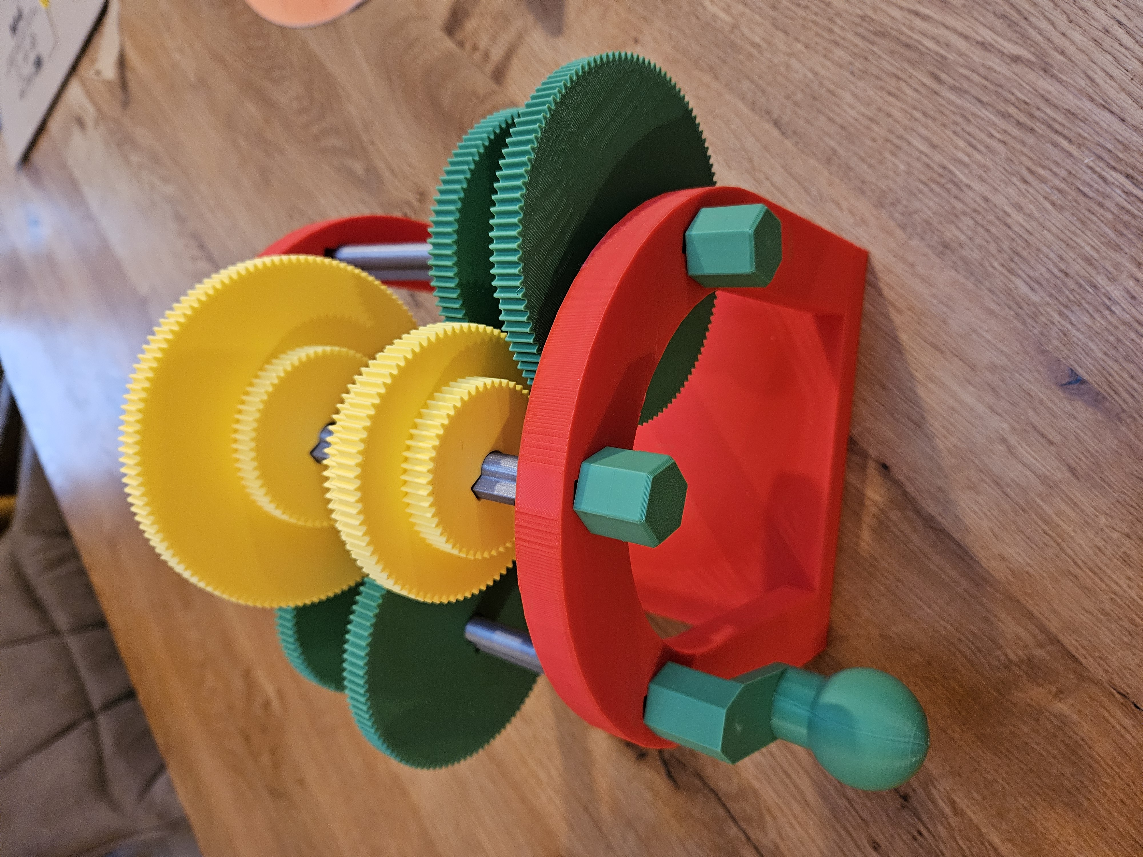 Bánh Răng Trượt - 2 Bánh Răng Trượt - 2 Khối Trượt