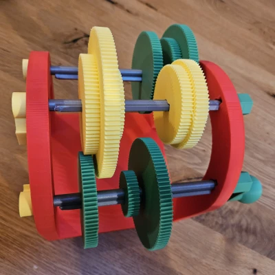 Bánh Răng Trượt - 2 Bánh Răng Trượt - 2 Khối Trượt