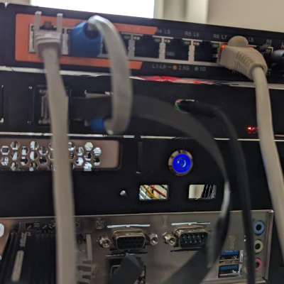 Kệ PiKVM V1 cho rack 10 inch