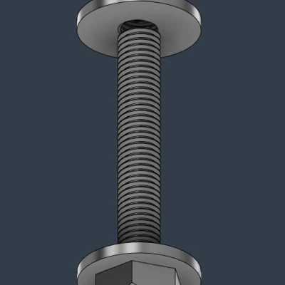 Ống nối PTFE dài 42mm từ hộp đựng đến tủ máy in