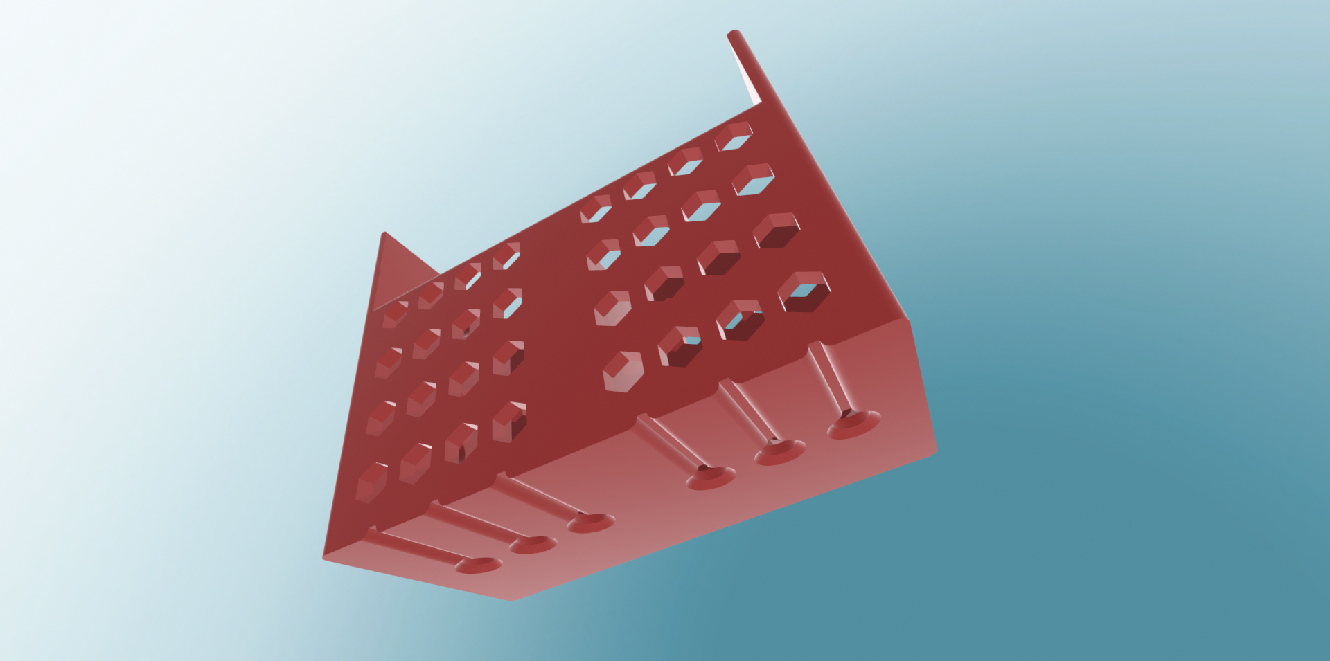 Chân Đế Đựng Dao Nĩa / Khay Cắm Dao Nĩa Để Bàn