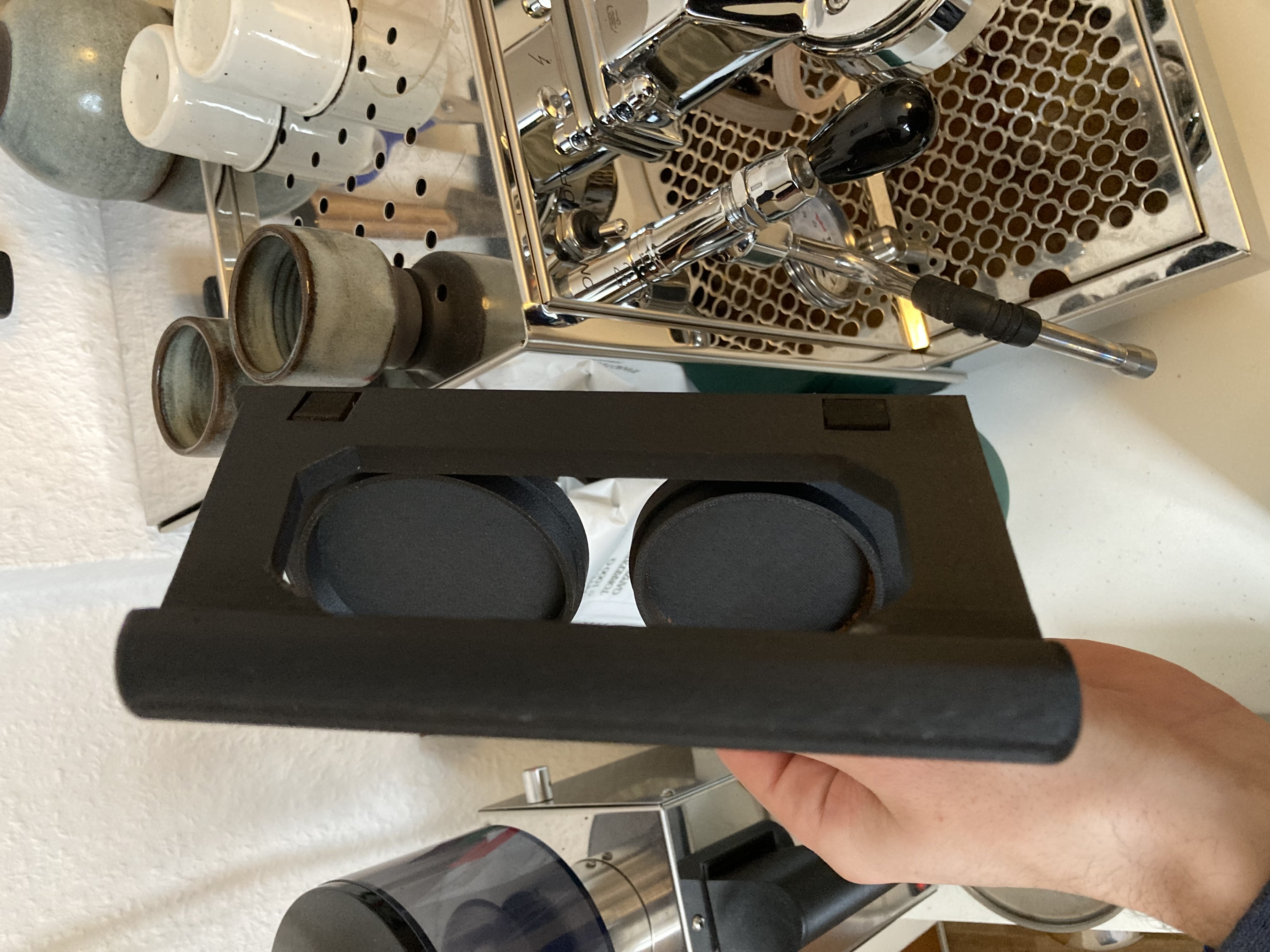 Giá đỡ phụ kiện Bezzera BZ10 (Tamper, Phân phối, Umikot)