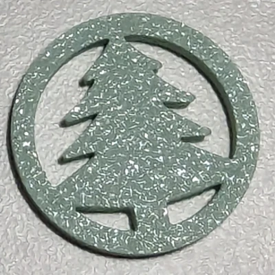 1€ xu xe đẩy - Coin cho xe đẩy - Giáng Sinh