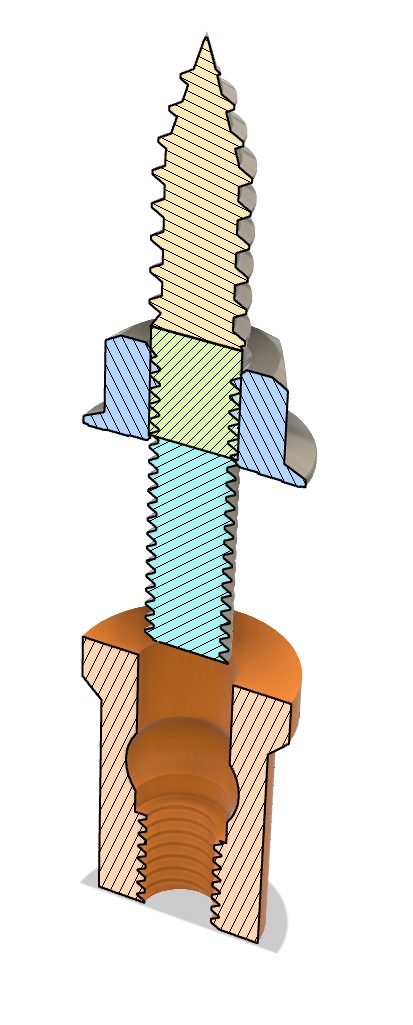 Chốt giữ sạc Makita V2