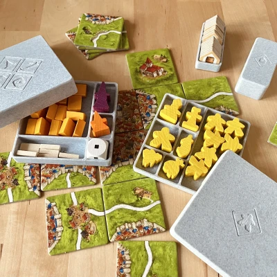 Hộp Meeple và Hộp Phụ kiện Carcassonne Big Box (3.0)