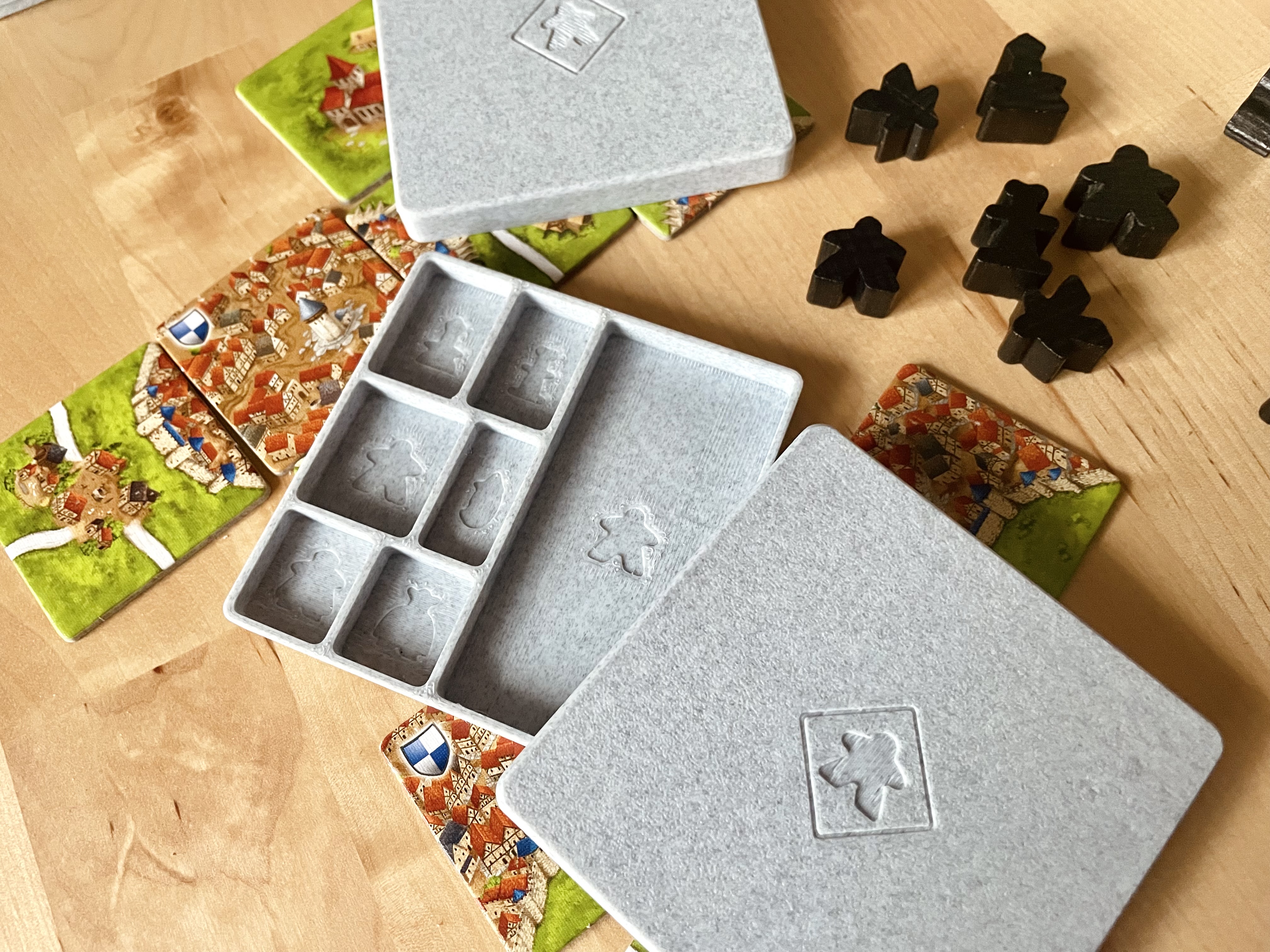 Hộp Meeple và Hộp Phụ kiện Carcassonne Big Box (3.0)