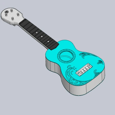 Đàn Ukulele Soprano (Các Thiết Kế Trang Trí Khác Nhau)