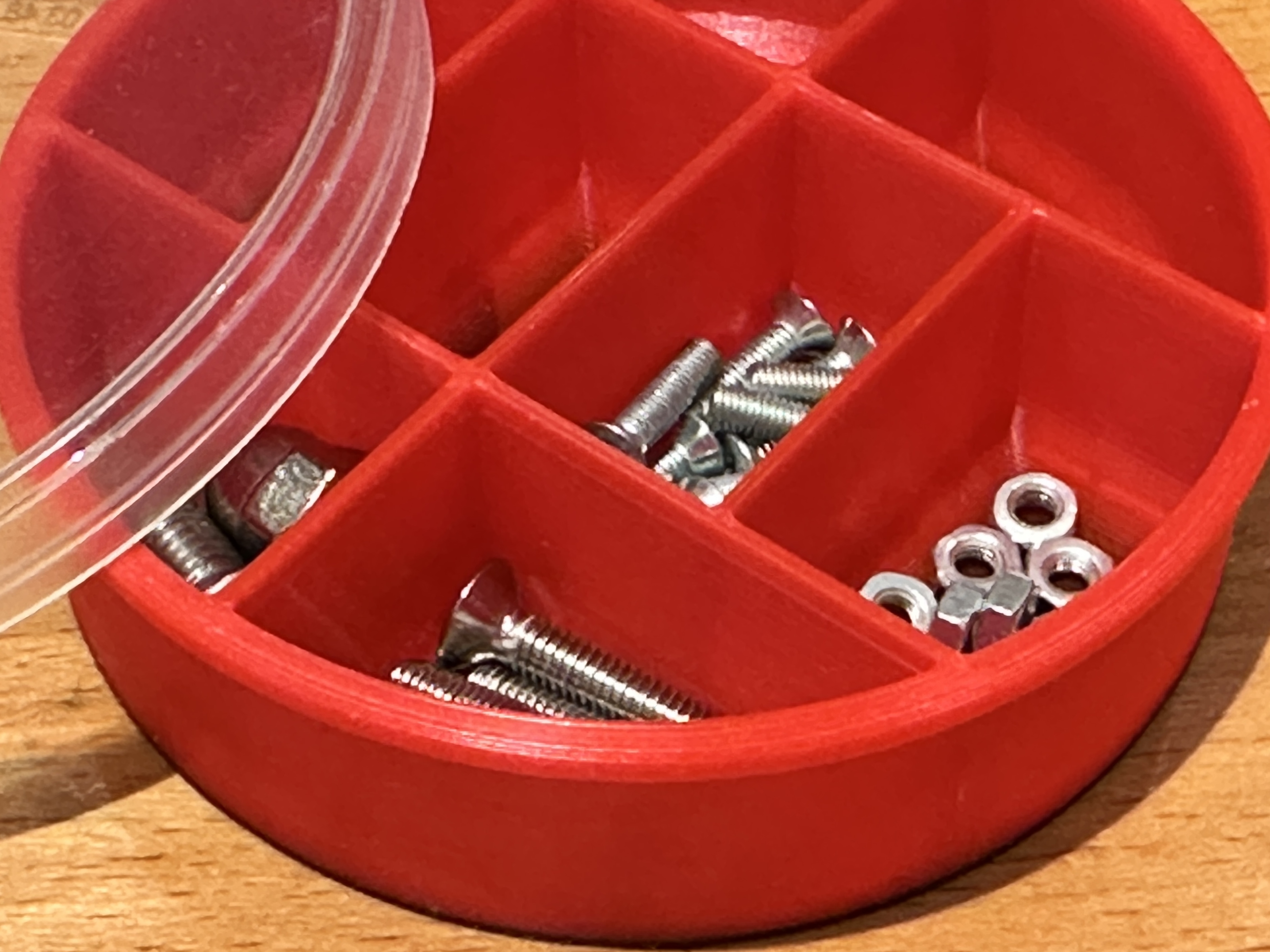 Hệ thống tổ chức kích cỡ nắp Pringles