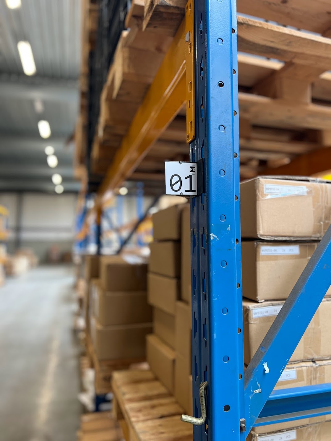 Khay Đựng Nhãn Cho Kệ Pallet Kho