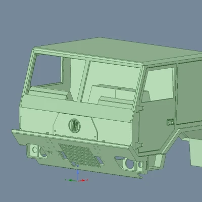 Mô Hình Tatra 815-7 Tỉ Lệ 1/10