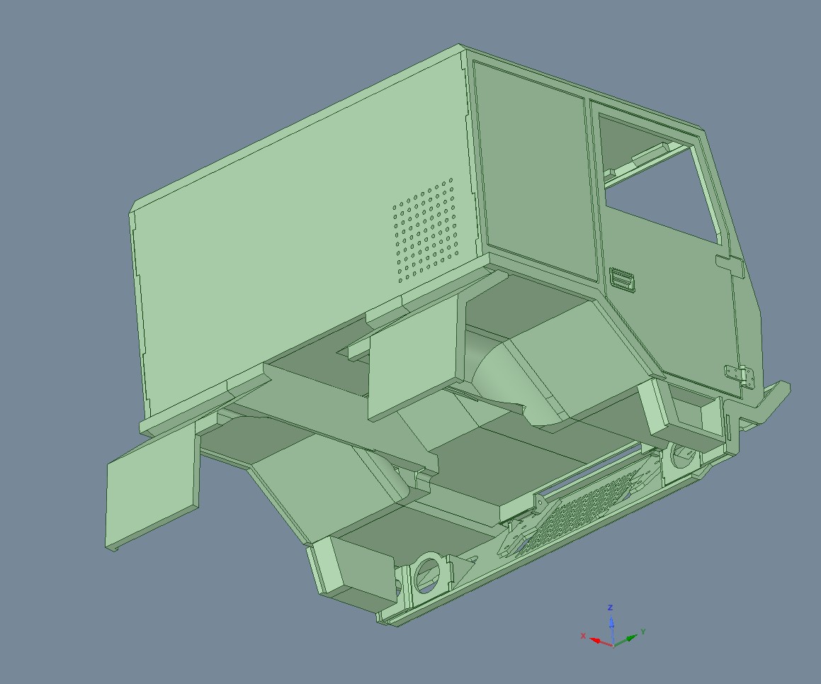 Mô Hình Tatra 815-7 Tỉ Lệ 1/10