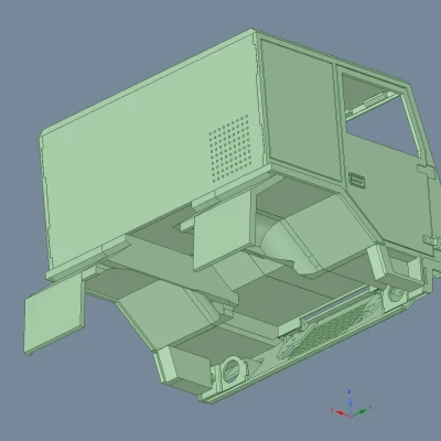 Mô Hình Tatra 815-7 Tỉ Lệ 1/10