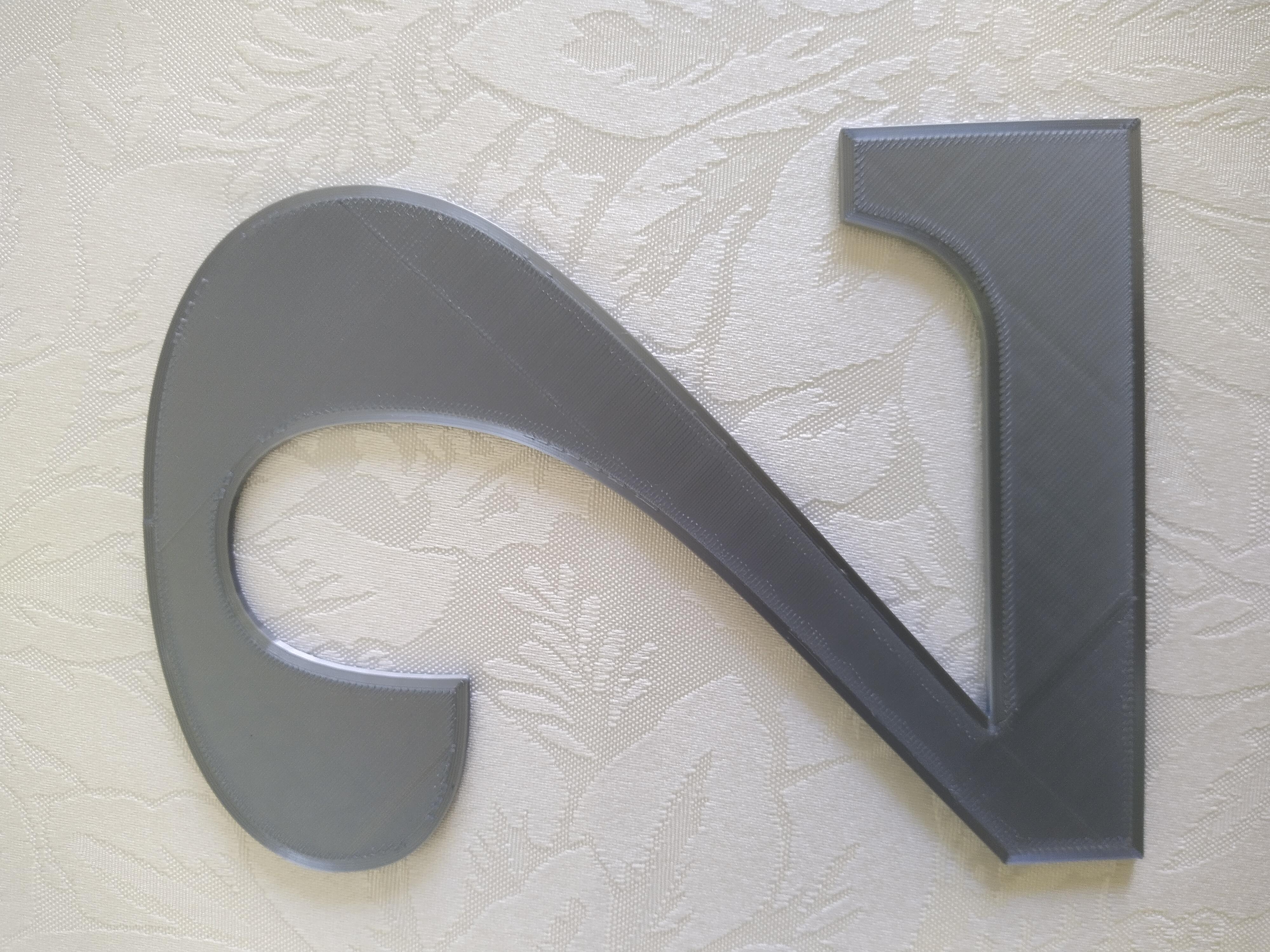 PHÔNG CHỮ VÀ SỐ TINKERCAD