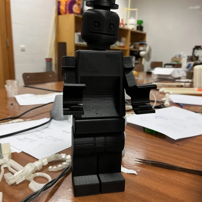 Kệ Giấy Vệ Sinh Hình Lego - Dự Án DI3D