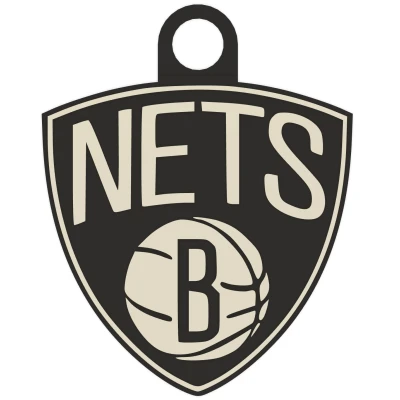 Móc Khóa Brooklyn Nets - Đồ Dùng Cho Fan Bóng Rổ