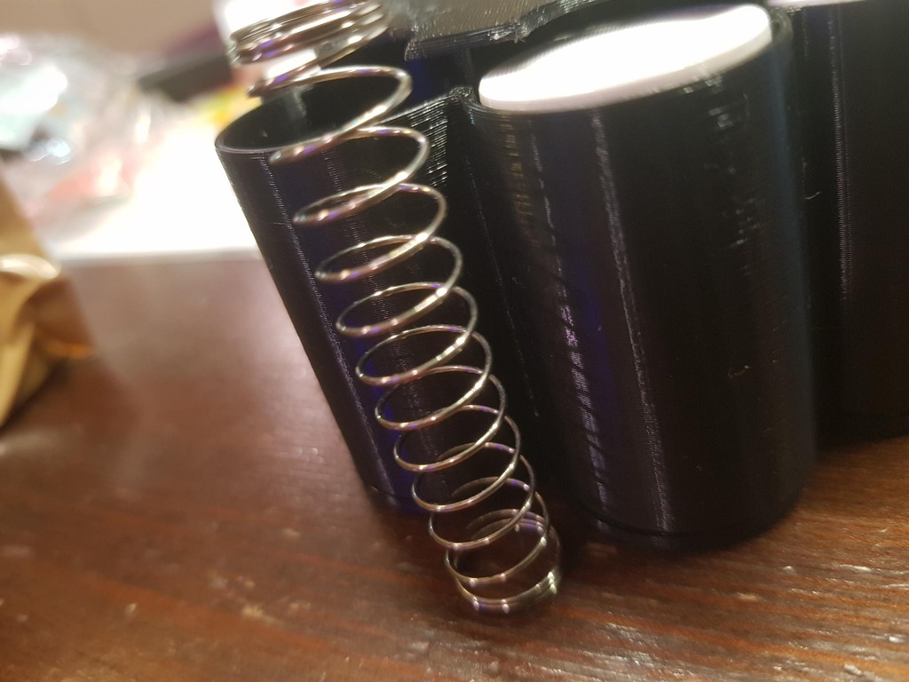 Hộp Đựng Tiền Xu EURO Có Cơ Chế Lò Xo