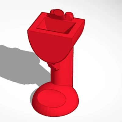 Bồn Rửa Mặt Phòng Tắm Barbie