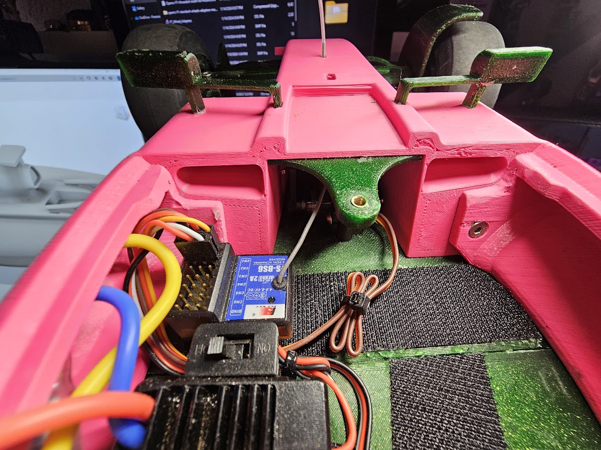 Mount Nắp Chêm Ren Cho Open RC F1 2023