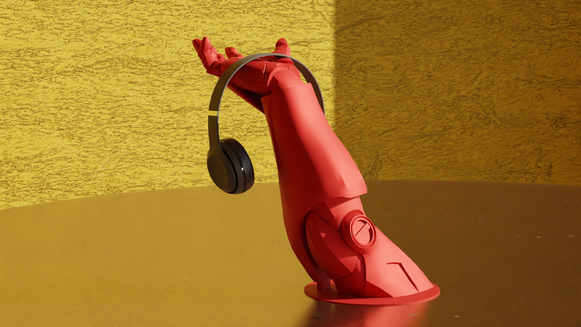 Tay Iron Man - Giá Đỡ Tai Nghe (Trang Trí)