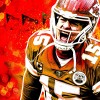 Hueforge - Patrick Mahomes Chân dung - Đội Kansas City Chiefs - Thumbnail 2