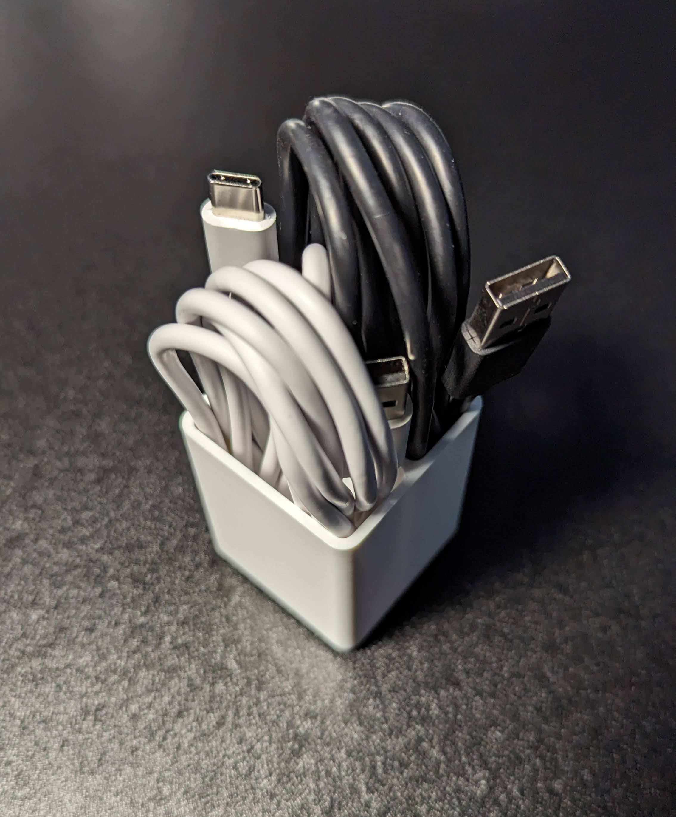 Hộp Đựng Cáp Gridfinity Dual Space