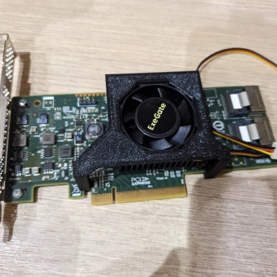 Giá đỡ quạt cho LSI 9207-8i / 9217-8i (cho quạt rẻ, thân thiện với FDM)