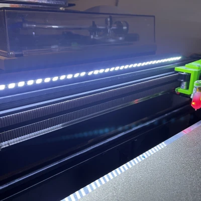 Giá đỡ 2020 góc cho dải LED 10mm - dài 300mm