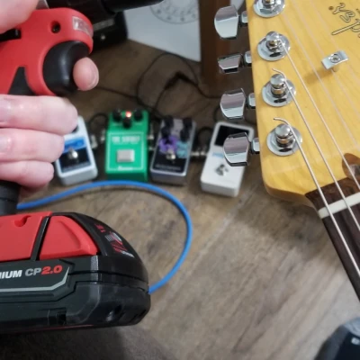 Mũi Khoan Lên Dây Đàn Guitar & Bass