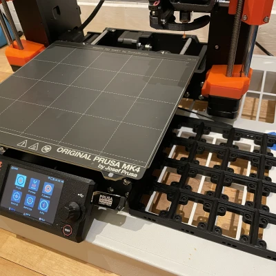 Đế Gridfinity Mở Rộng Cho Prusa Mk4