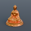 Buddha Buddy Phong Cách Low Poly - Thumbnail 1