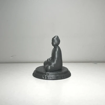 Buddha Buddy Phong Cách Low Poly