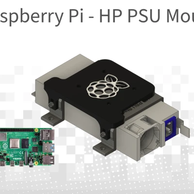Giá đỡ nguồn HP cho Raspberry Pi