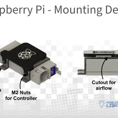 Giá đỡ nguồn HP cho Raspberry Pi