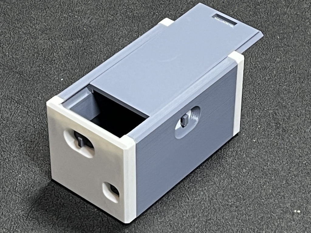 Hộp câu đố nút bấm không keo