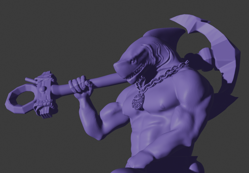 Chiến binh hải tặc man đao cá mập