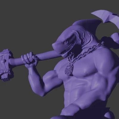 Chiến binh hải tặc man đao cá mập