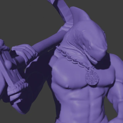 Chiến binh hải tặc man đao cá mập