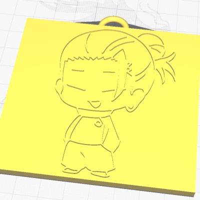 Móc Khóa Geto Suguru Chibi