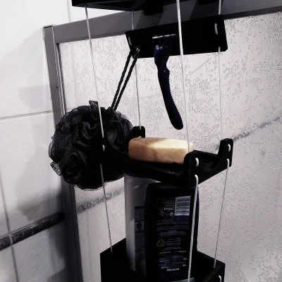 Kệ treo sáng tạo dùng lực ma sát dây