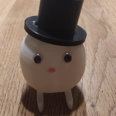 Quả cầu tuyết có nón