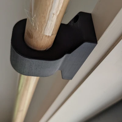 Giá Đỡ Thanh Treo Rèm Thay Thế