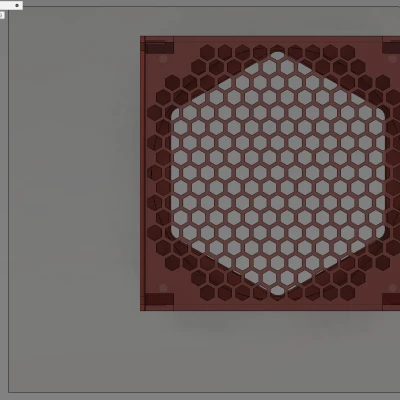 Adapter quạt 120mm và hộp lọc cho PRUSA Enclosure