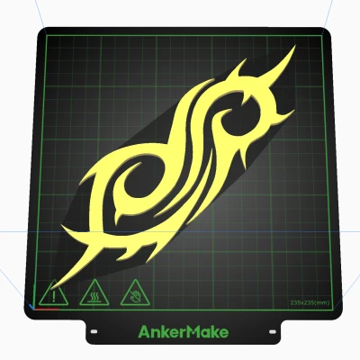 Logo Slipknot Treo Tường Siêu Ngầu